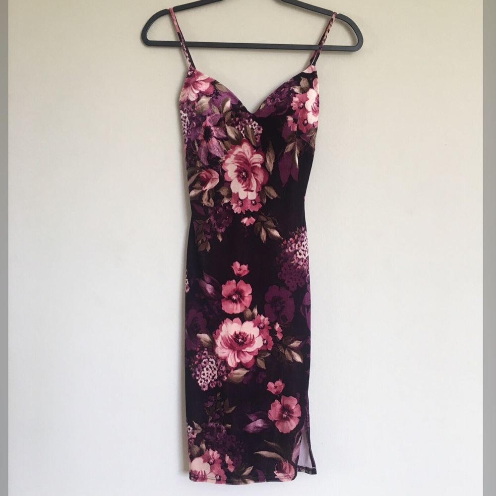 Floral mini dress - Picture 2 of 3